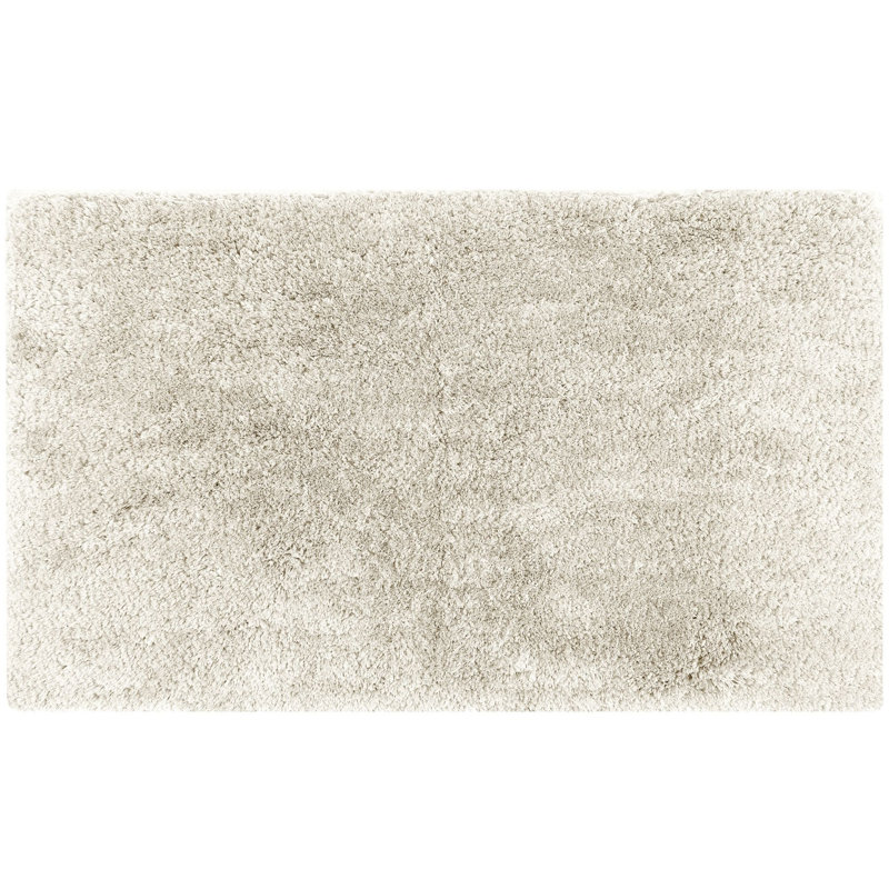 Better Trends Haven Collection 100% Polyester 2100 GSM Bath Rug, Non-Slip TPR Backing, 17" x 24" Soft, Absorbent & Quick Dry Rug for Bathroom, Shower, Tub, Vanity & Sink Area, Ivory