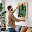 Desert Landscape Botanical - Wrapped Canvas-253063558-253063566