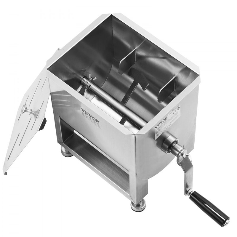 Mélangeur de viande manuel avec réservoir fixe, H 16,14 po x l 18,11 po