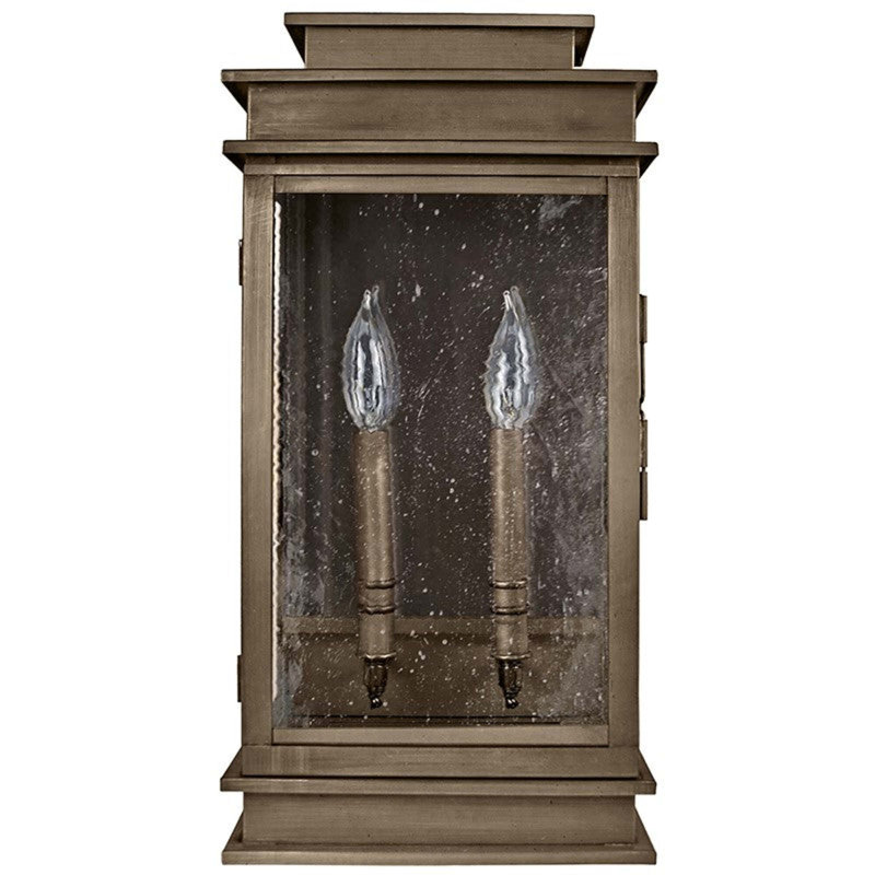 Empire 8831, Laiton antique foncé; verre marin minable