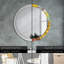 Huldar Glass Flat Wall Mirror