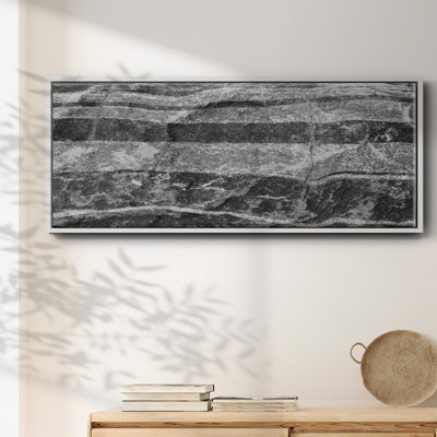 Found Textures XI- Framed Canvas