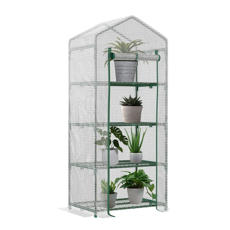 4-Tier Gable Mini Greenhouse