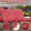 Balancelle de patio à 3 places avec auvent ajustable Arlmont & Co.-358558012