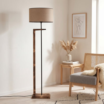 Lampe sur pied tambour Lumina