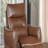 Contemporary Style Caramel Brown Finish Power With Recliner Function Flare Welt Trim Arms Single Power Primary Living Room-373196678