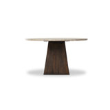 Brisa Round Stone Dining Table