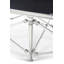 Spencer London Rectangular Nickel Cocktail Table