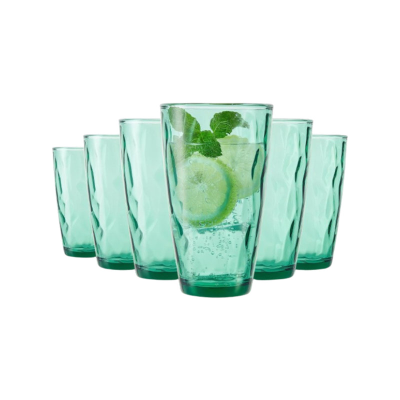 Chokio 13.7oz. Drinking Glass Set