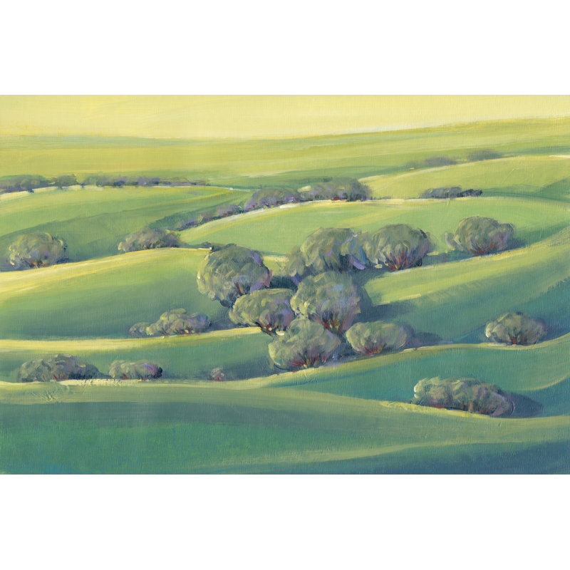 Hillside View II 1 Piece Wrapped Canvas Wall Art, 20cm H x 30cm W x 3.8cm D
