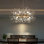 Lustre spoutnik en cristal Geetika Firework