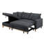 Canapé-lit modulaire réversible tissé avec rangement 84,25 po Colton