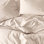 Cascade Organic Matelasse Cotton Fitted Sheet
