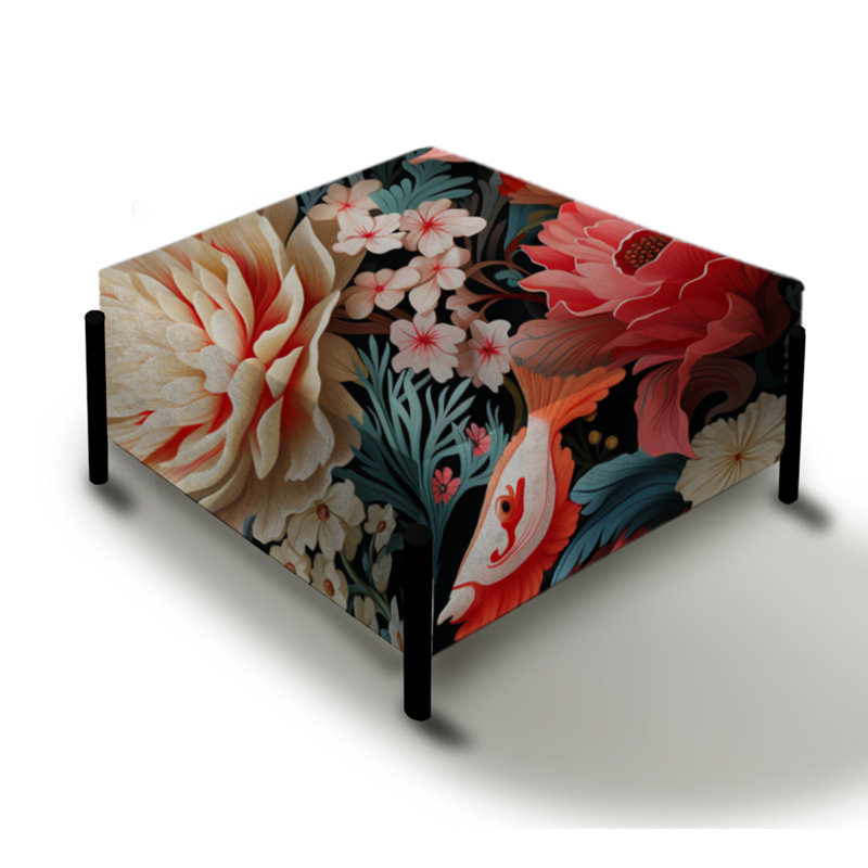 Motif tropical Coral Crest