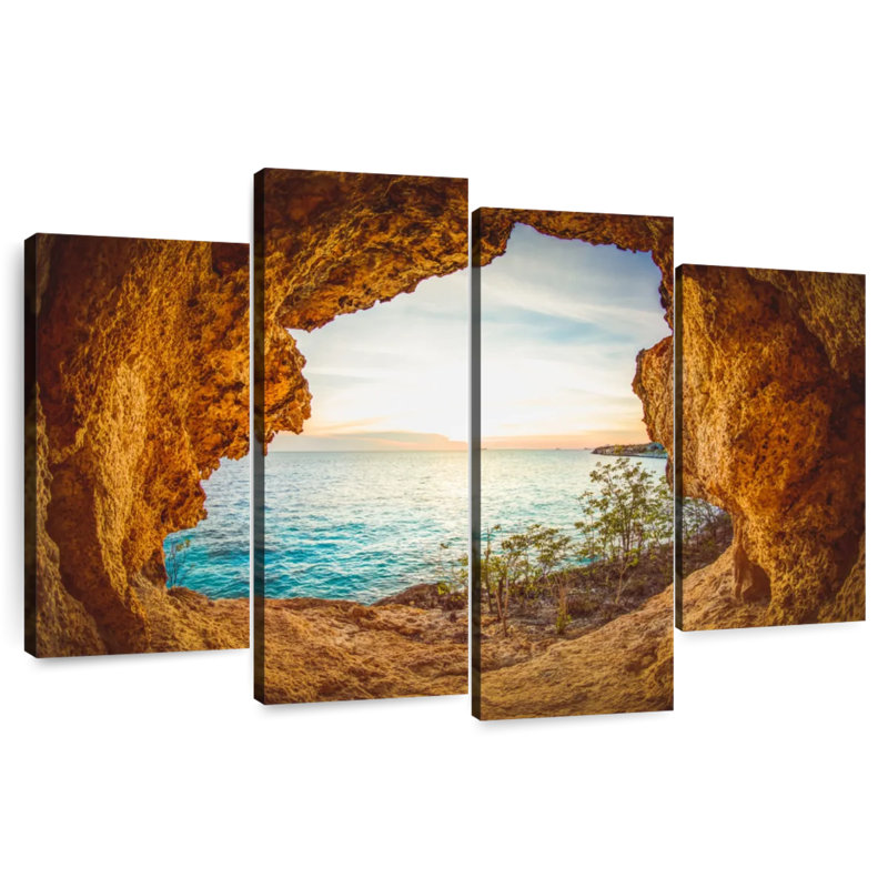 Bonaire Ocean Landscape, 42" H x 68" W