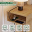 Console rectangulaire en bois de style campagnard de 63 po, derrière le canapé-795056343