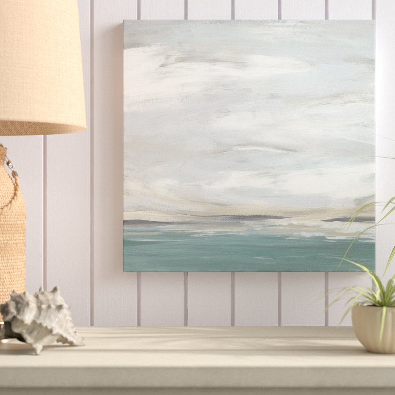 « mer mousse vista iii », reproduction de peinture à l’acrylique sur toile, H 12 po x l 12 po x P 1,5 po