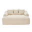 Upholstered 65.3 " Chenille Sleeper Sofa-856688256