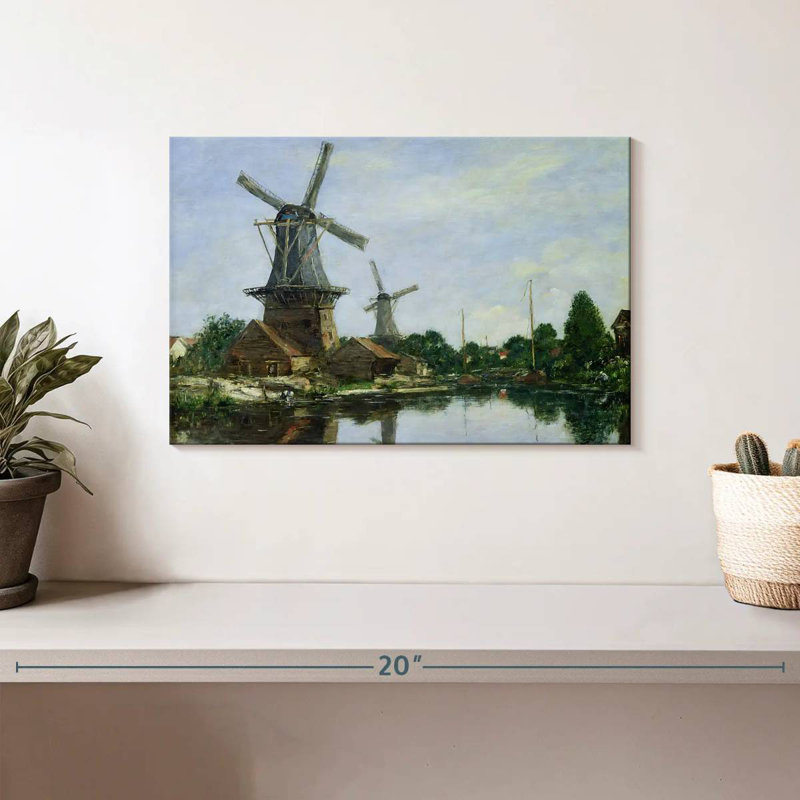Lilie Dutch Windmills, H 8 po x l 12 po