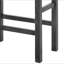 Tabouret à hauteur de comptoir brun clair et gris vieilli (ensemble de 2)