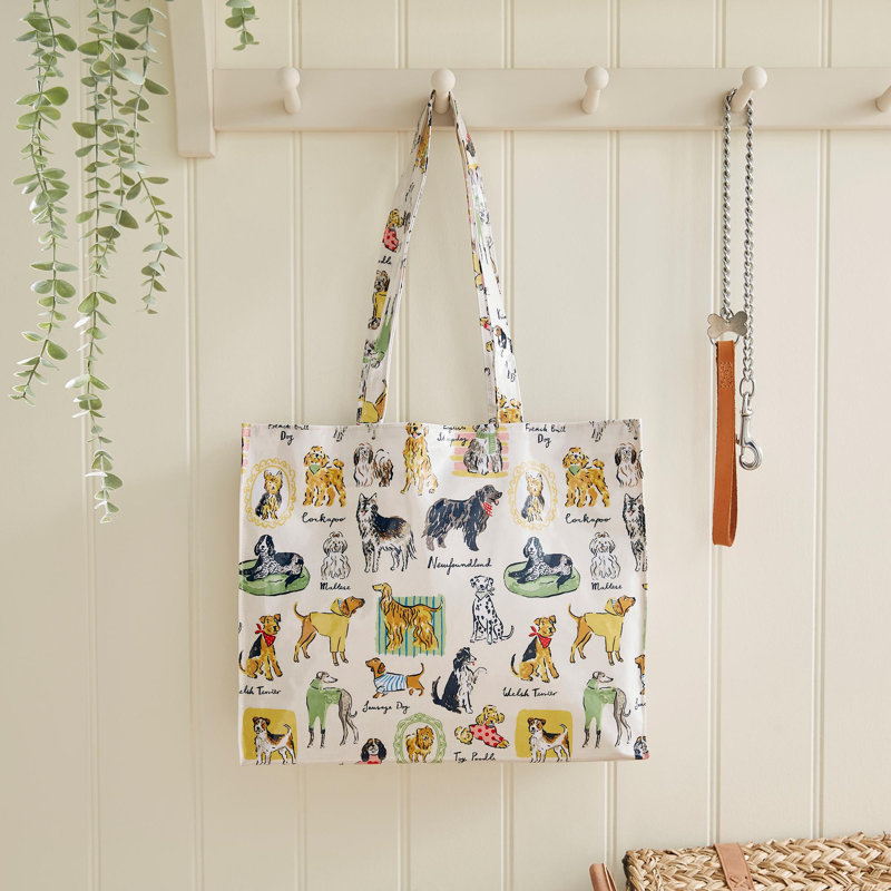 Best In Show 100% Cotton, PVC Coating Picnic Tote Bag