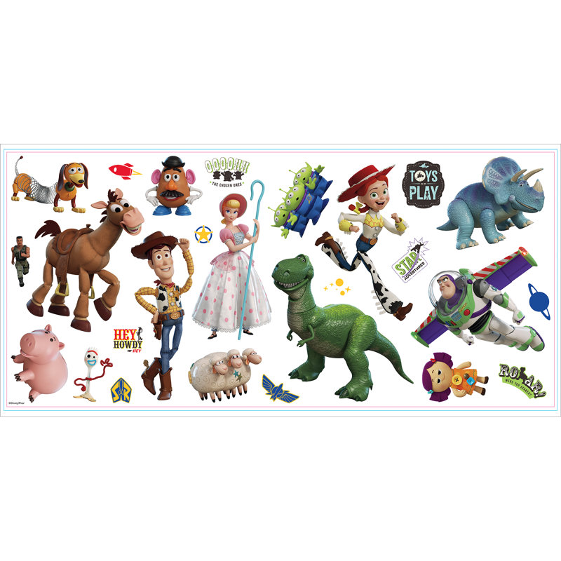 Disney Toy Story Characters Wall Decals