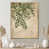Toile avec cadre flottant or