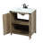Slayton 30'' Single Bathroom Vanity with Engineered Marble Top-95780131