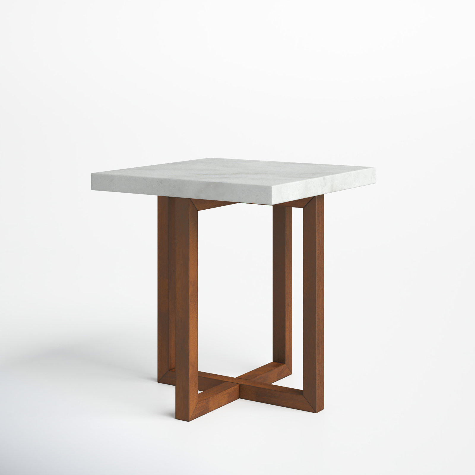 Phang Marble End Table, Brown