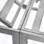 Chaise longue d'extérieur blanche avec table d'appoint et coussins Leisuremod Chelsea-70773699-104563024