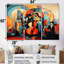 Onagre - ensemble de décoration murale musicien-108461194-108461197