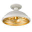 Plafonnier semi-encastré 2 lumières 14 po Skye-1160095910
