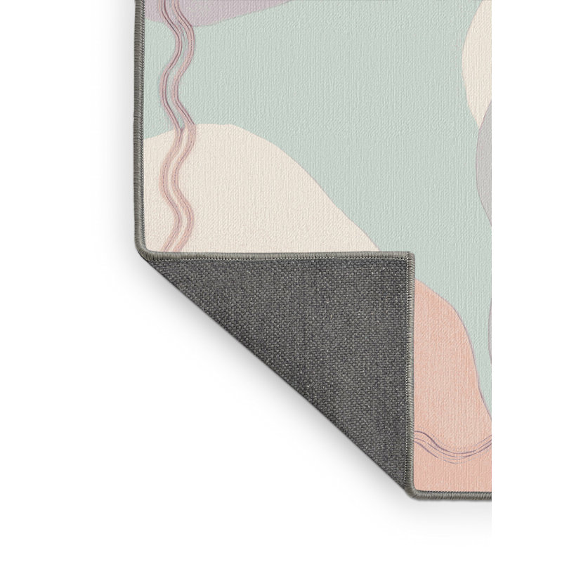Pastel Shore Rug, Round 3'