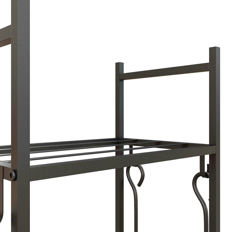 Support de rangement à 4 niveaux avec 4 outils