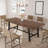 63-83" Extendable Dining Table for 6-8 People-1470127930