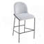Ensemble de 2 tabourets de bar rembourrés d'intérieur en métal-1839160626