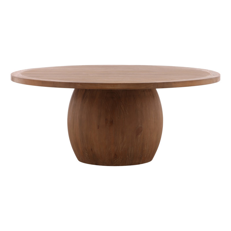 Belize Dining Table Brown, Brown