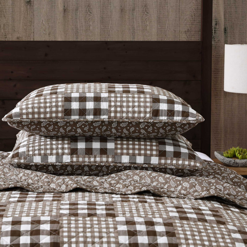 Tommy Bahama Enchantment Cotton Reversible Quilt Set, King Quilt + 2 King Shams