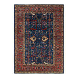 Demontra One-of-a-Kind Rectangle 4' X 5'7" New Age Wool Area Rug Blue