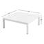 Cloud Coffee Table, Powder Coated White-440090585