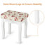 Solid + Manufactured Wood Accent Stool