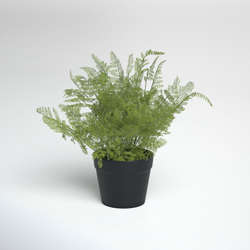 Plante à feuillage artificiel en pot