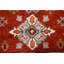 Tapis géométrique Kazak noué à la main