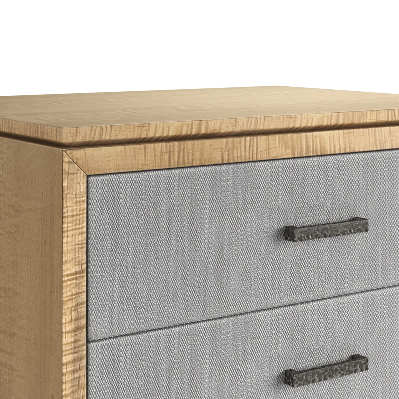 Loft 2 - Drawer Nightstand, Brown/Gray