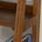 Kamal Walnut 72"H x 24.75"W Solid Wood Five Shelf Ladder Bookcase-945204183