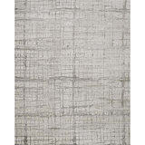 Hand-Knotted High-Quality Natural and Silver Area Rug