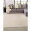 Tapis uni / rayé couleur liabah fève vanille - couleur ivoire-2000866730
