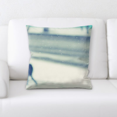 Coussin décoratif flou