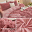 Ensemble d'édredon rose Andency Fluffy Old-124625309-124625297