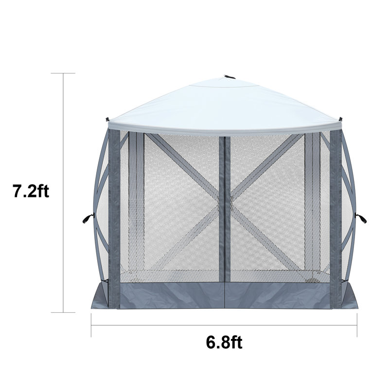 6,8 pi X 6,8 pi Tente de fête Pop-Up